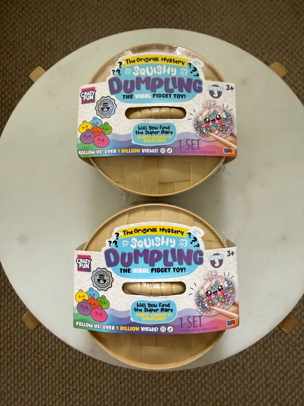 RMS Viral Squishy Dumpling, set of 2
